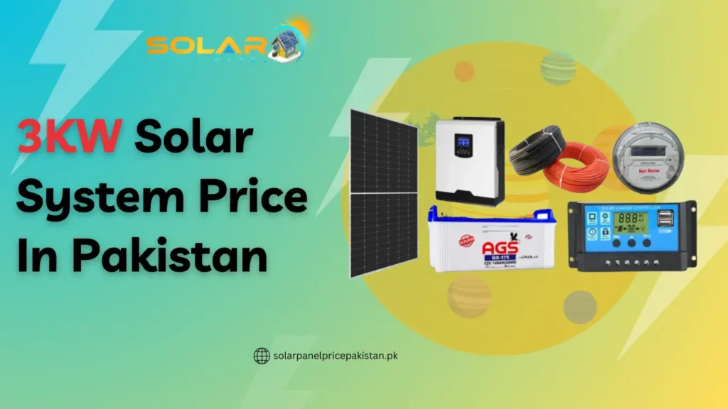 3KW Solar System Price In Pakistan
