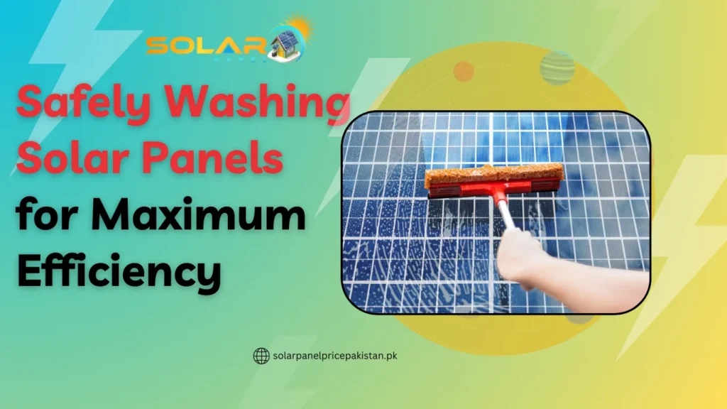 Washing Solar Panels