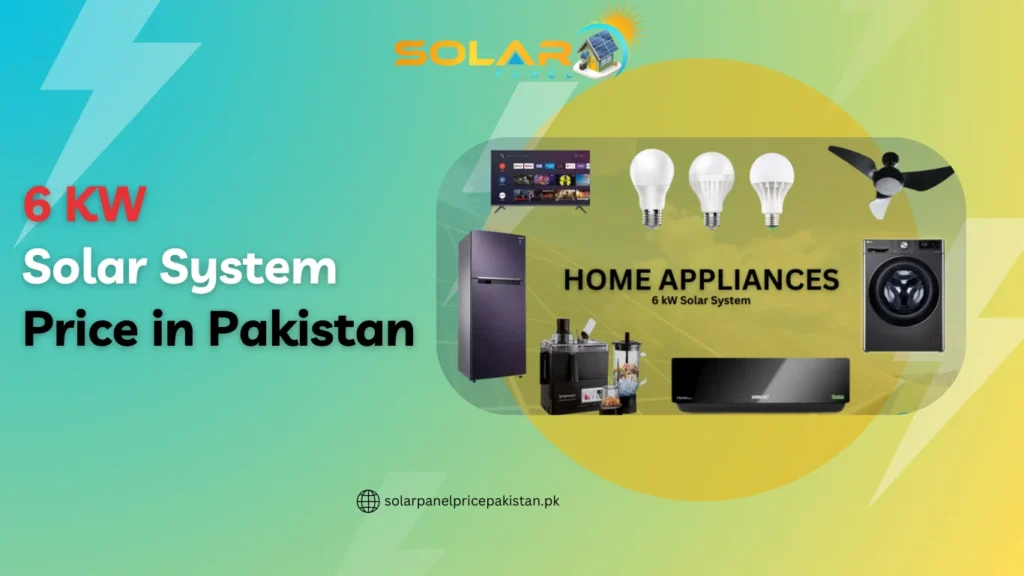 6KW Solar System Price in Pakistan